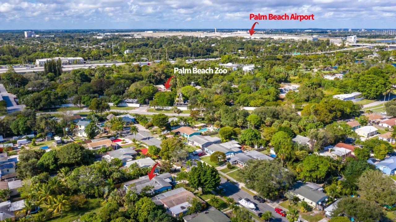 West Palm Beach Elegant 5Br With Hot Tub And Fire Pit Near Beach Exterior photo